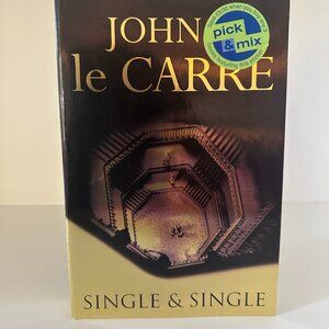 2 for $10 🎁 "Single and Single" by John le Carre